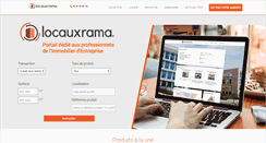 Desktop Screenshot of locauxrama.fr